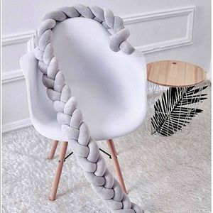 Soft Knot Baby Crib Bumper